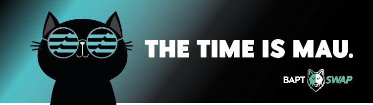 <a href="/CryptoWizardd/">WIZZ🥷 ( beware scammers )</a> <a href="/Mau_Token/">MAU</a> making BIG M🌐VES on $APTOS. Now the first ever meme on the network launching a volume-based staking reward to it holders

How can one still be fading $MAU? MAKE YOUR M🌐VE

It's MAU'oclock. Fade no more 🐈‍⬛😎

#mauoon #mautoken