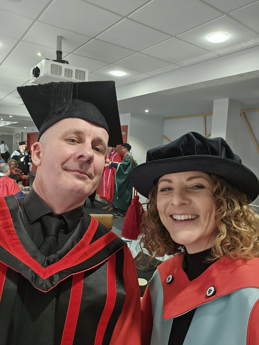 Huge thank you to <a href="/BioScienceMum/">Lesley Morrell</a> @RobKnell1 <a href="/VC_Hull/">VC Hull</a> and <a href="/UniOfHull/">University of Hull</a> for a wonderful day. What an honour to receive Dr of Science honoris causa. I look forward to continuing to work with you all on many more exciting projects <a href="/TheDeepHull/">The Deep</a>
