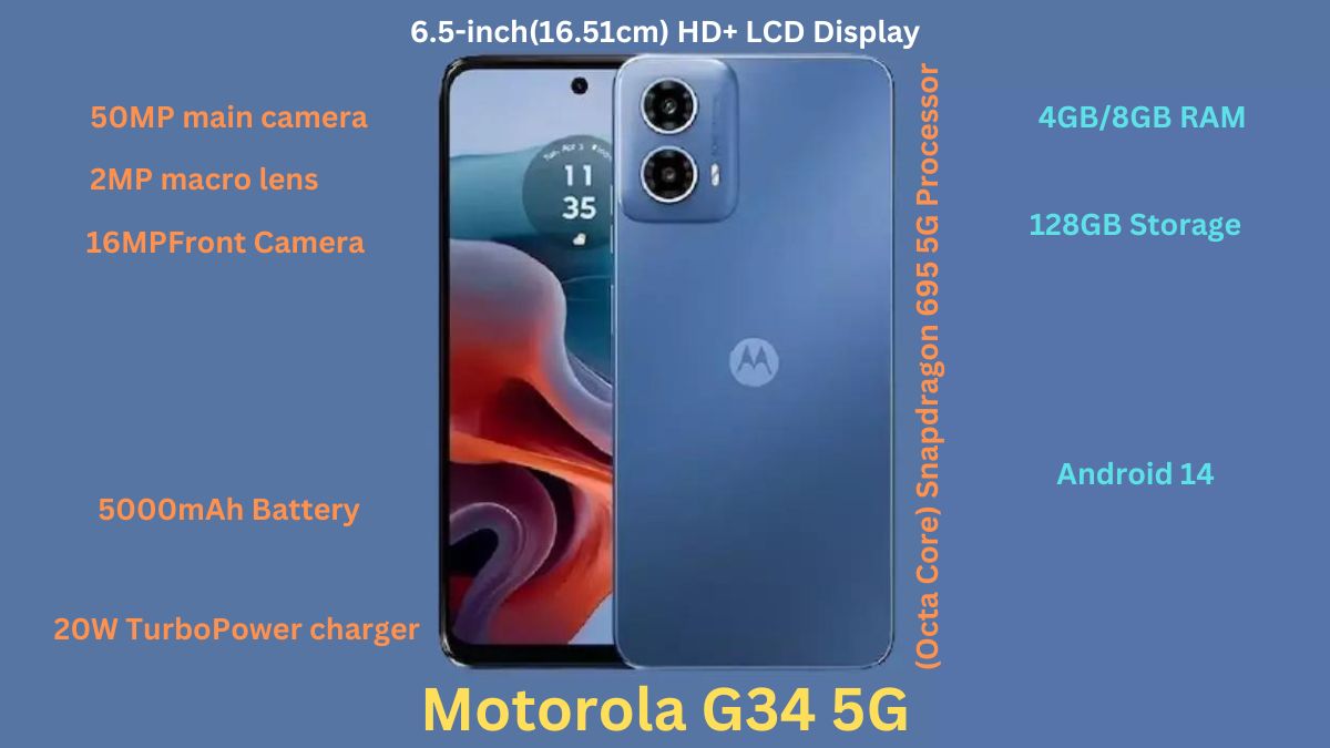 Dive into the future with the Motorola G34 5G! 🌐 Experience lightning-fast speeds and cutting-edge features. Your journey to the next generation starts here.
Read More- bit.ly/3vEzAwe
#MotoG345G #Motorola #Tech #5GforEveryone #BudgetBeast