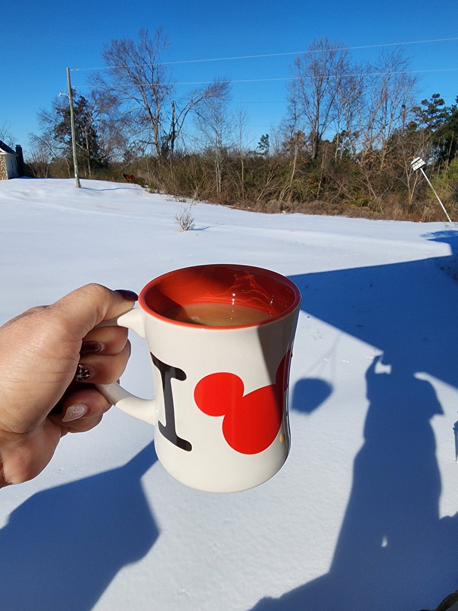 MissyDickerson's tweet photo. Another snow day with some hot coffee!!!  #snowday #oxfordms #nopracticetoday #noschool https://t.co/Ne8MVusaAX