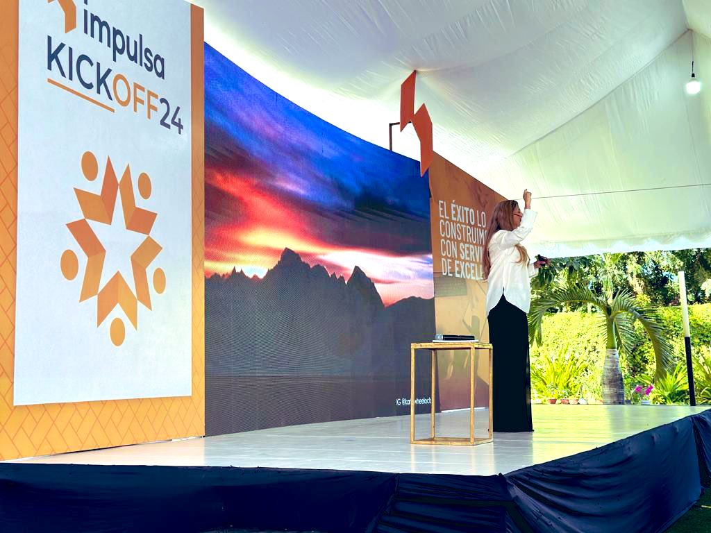 Hace unos días iniciando 2024 en conferencia con Impulsa. Gracias por la invitación!