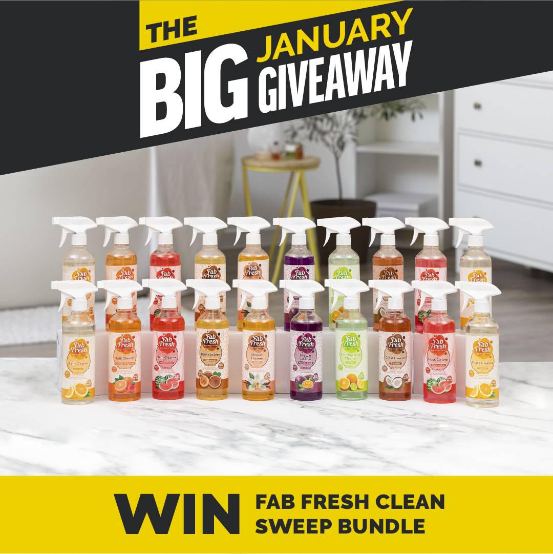 *** 𝗪𝗜𝗡 *** Are you ready for our 6th Big January Giveaway? 🥳 To Win this entire collection of “Fab Fresh Clean Sweep” bundle. Simply make sure you Follow us, Retweet and let us know your favourite fragrance and with whom you would share this bundle in the comments.👫