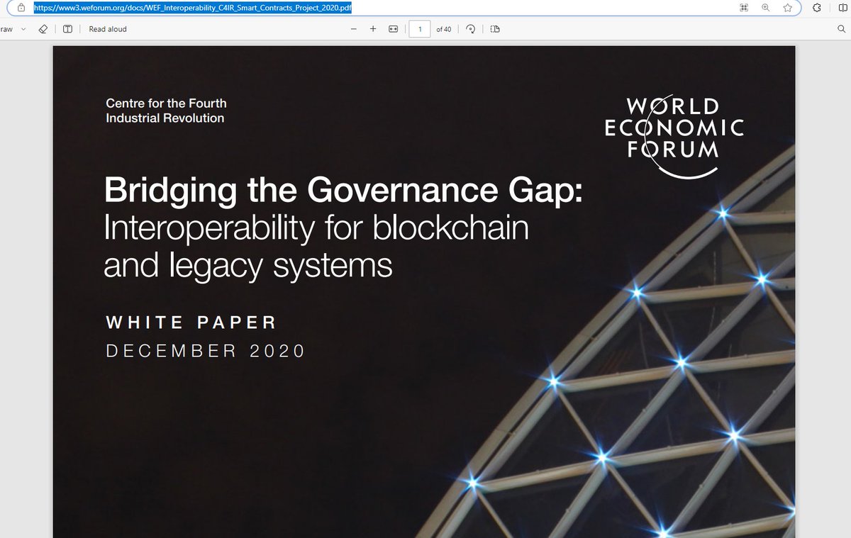 mad_clovers's tweet photo. 👀🤔❤️🔥🪙🧘♂️⏲️ #Ripple #XRP #DLT #Blockchain #ValueOfEverything #DistributedLedger #GlobalFinancialSystem #WEF #PayAttention
#ApplianceMine
And who is a partner with WEF.... Indeed #RIPPLE
Remember the WEF 2017
"Innovators are programming This New Digital Ledger to Record Anything of Value to Humankind"
AND"Anything Else We Can Express In Code"
If you can imagine it on the blockchain it WILL be ON the blockchain. ANYTHING OF VALUE🚀👑
https://t.co/TOm6zNjsws