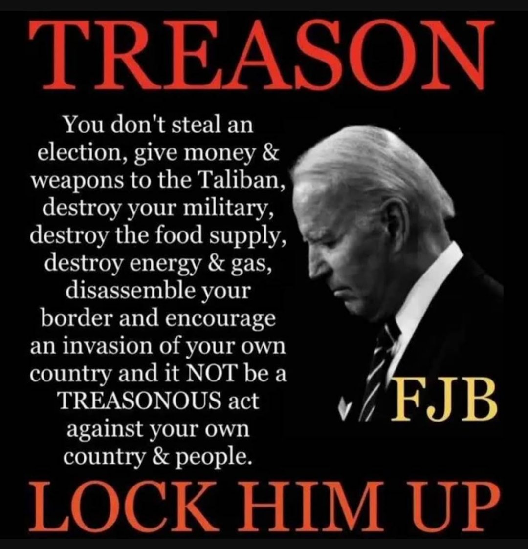 Everyone knows its true.. #Treason #FJB