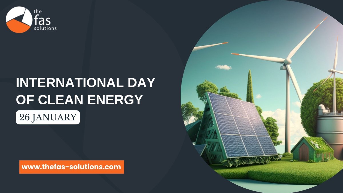thefassolutions's tweet photo. Celebrating International Day of Clean Energy 2024 with a commitment to a clean and green environment. ππ‘
#CleanEnergy #GreenFuture #RenewableEnergy #Sustainability #TheFasSolutions https://t.co/rAMyb0aiDT