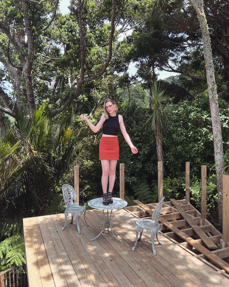 I was told that T Posing was a good way to assert my dominance (laugh now please)