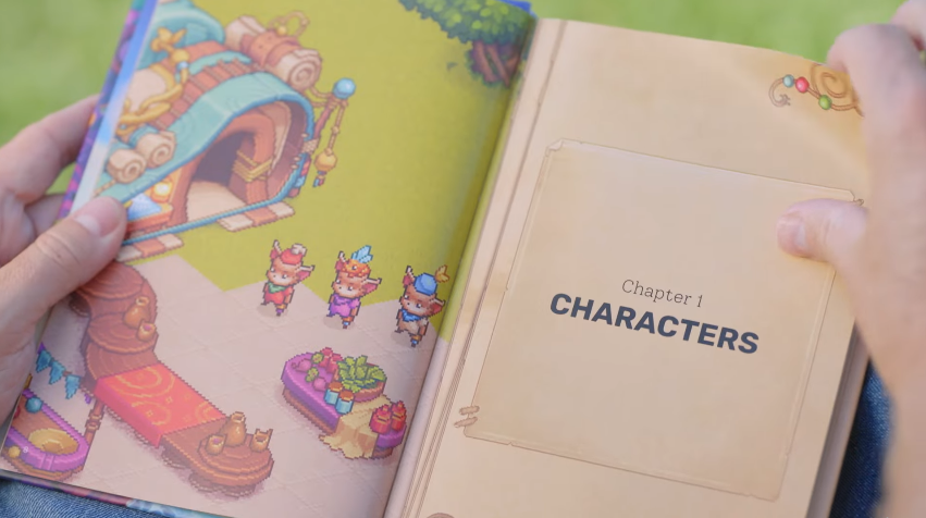 JumaraloHexCore's tweet photo. Some pages from the Bandle Tale: A League of Legends Story Art Book https://t.co/0ZgH3LnVav