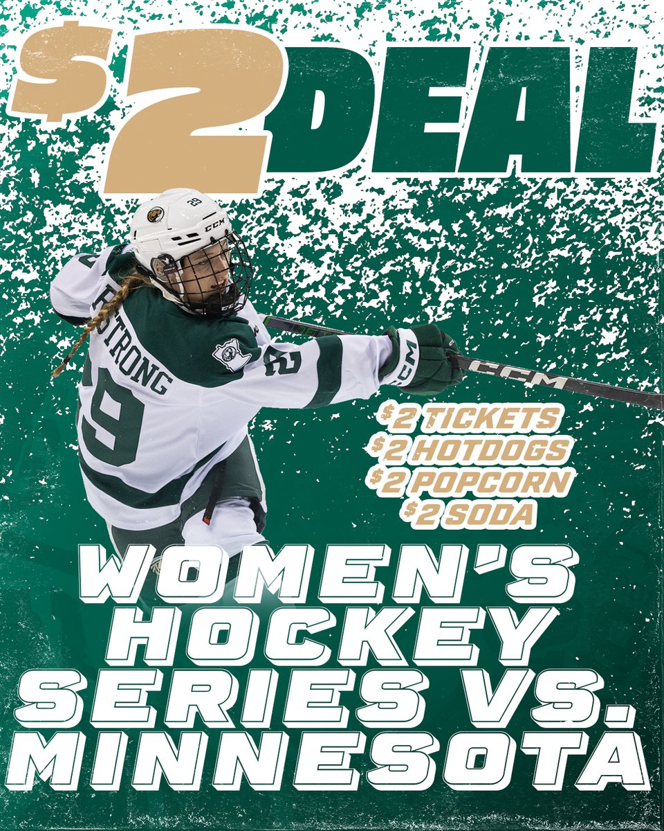 BSUBeaversWHKY's tweet photo. ‼️ THIS WEEKEND ONLY ‼️

Just $2 will get you in the door at Sanford Center for this weekend's series against No. 4/5 Minnesota!

Hotdogs, popcorn and soda are just $2 each as well!

🎟️ https://t.co/HakyhUEAh3

#GoBeavers #BeaverTerritory https://t.co/6jCxEFWF6v