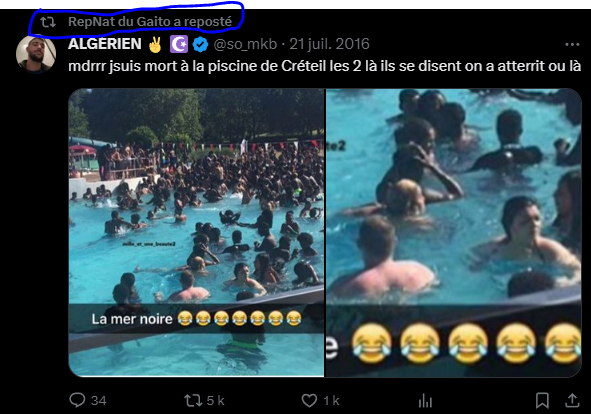 AlertesInfos's tweet photo. 🇫🇷 FLASH - Voici quelques tweets de « RepNat du Gaito », le compte Twitter de Jordan Bardella qui était actif entre 2015 et 2017, selon Complément d'enquête. https://t.co/nRG8rSRuoG