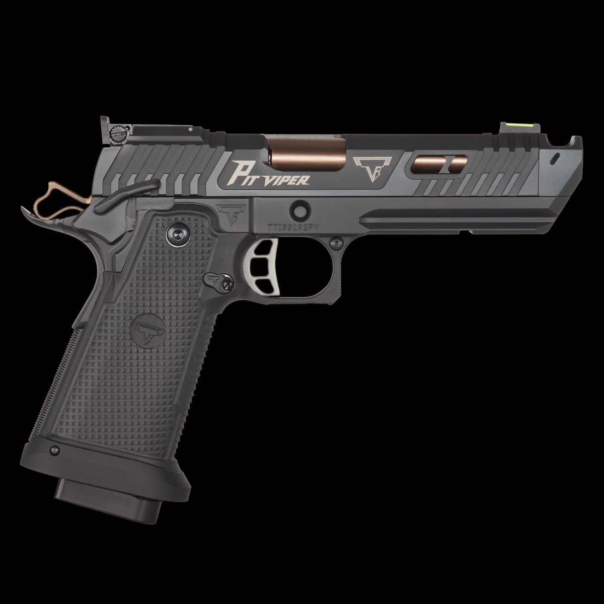 TaranTactical's tweet photo. A year in the making, NEW Carbon Fiber Kevlar Nylon Grip designed exclusively for Taran Tactical

Proprietary magwell with larger opening than Gen 1

Stronger than Polymer

Custom bevel for perfect fit to frame

Smoothed &amp; Rounded front strap

*not available separately* (yet) https://t.co/G3sat4BsLz