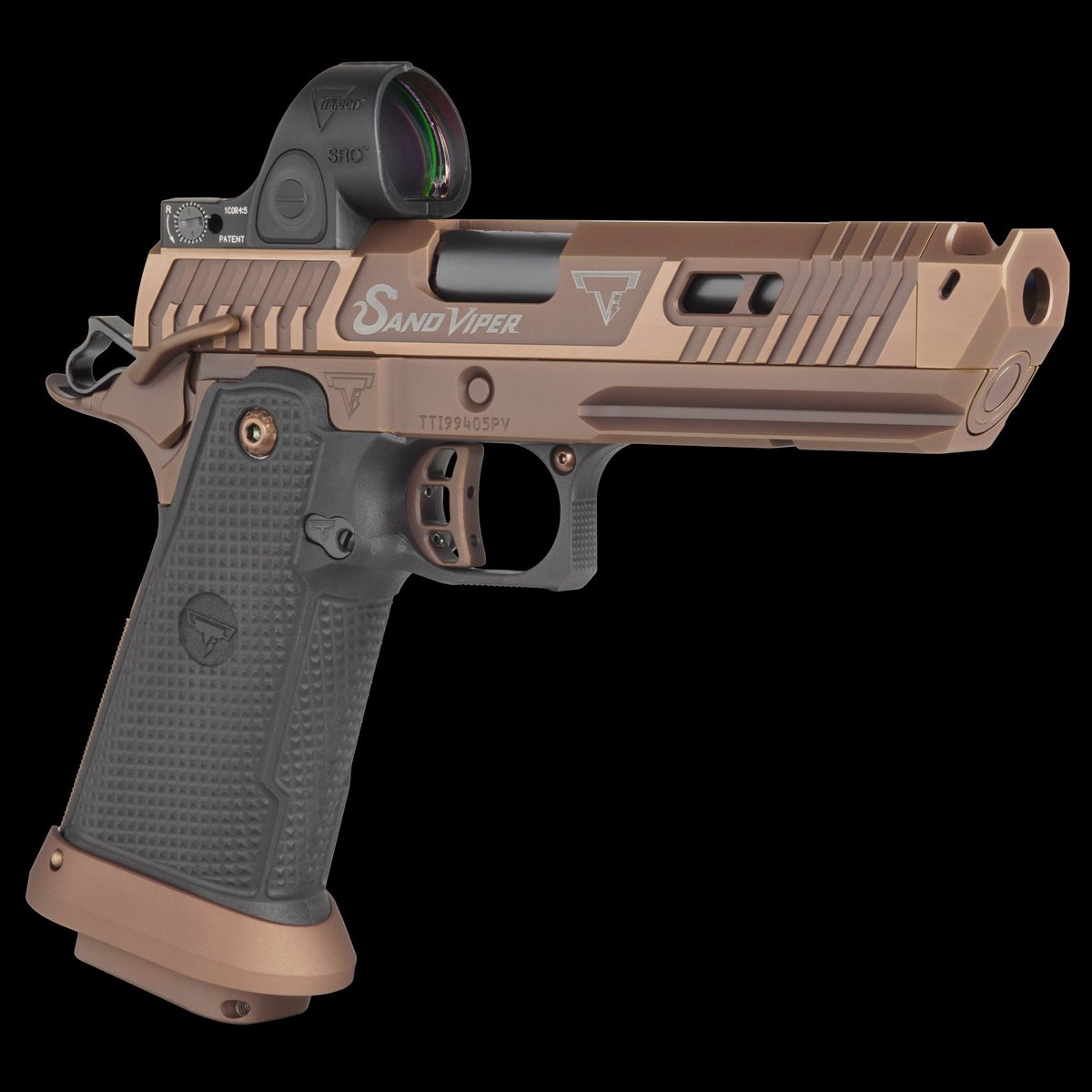 TaranTactical's tweet photo. A year in the making, NEW Carbon Fiber Kevlar Nylon Grip designed exclusively for Taran Tactical

Proprietary magwell with larger opening than Gen 1

Stronger than Polymer

Custom bevel for perfect fit to frame

Smoothed &amp; Rounded front strap

*not available separately* (yet) https://t.co/G3sat4BsLz