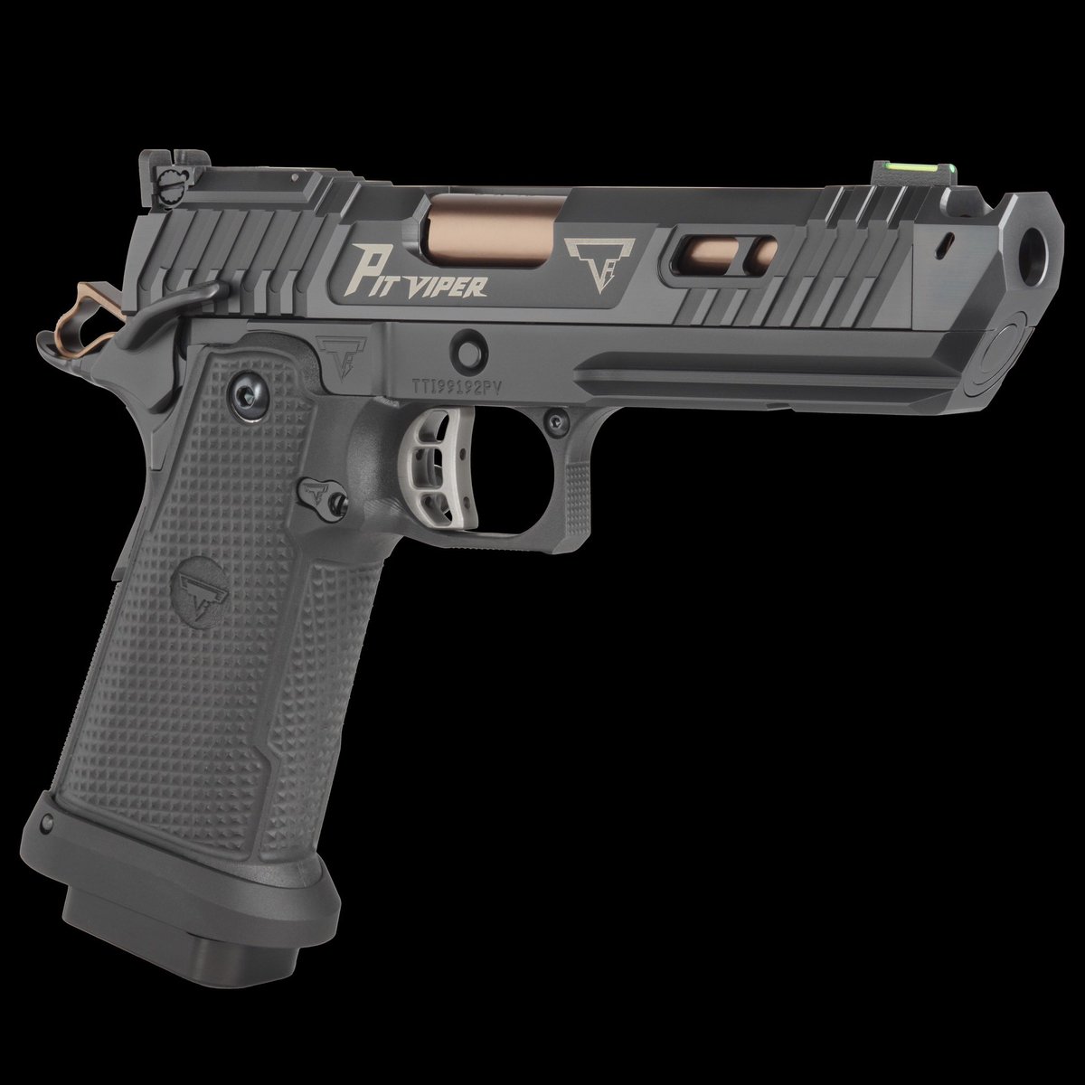 TaranTactical's tweet photo. A year in the making, NEW Carbon Fiber Kevlar Nylon Grip designed exclusively for Taran Tactical

Proprietary magwell with larger opening than Gen 1

Stronger than Polymer

Custom bevel for perfect fit to frame

Smoothed &amp; Rounded front strap

*not available separately* (yet) https://t.co/G3sat4BsLz