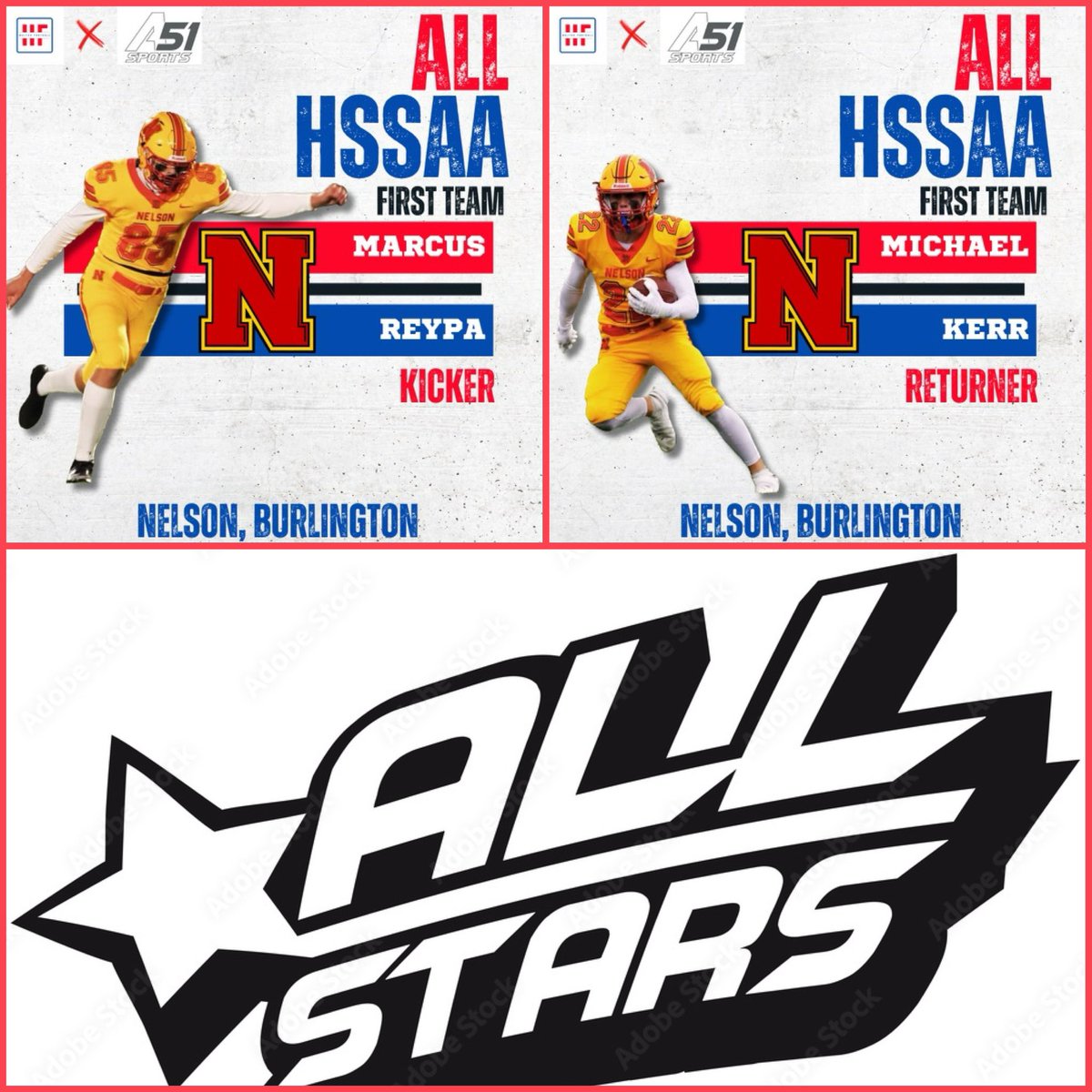 nelsonlordsftbl's tweet photo. Congratulations to all 10 Nelson Lords who were named as HSSAA All Stars by Halton Football. ⭐️🏈 https://t.co/M75CSpYXra