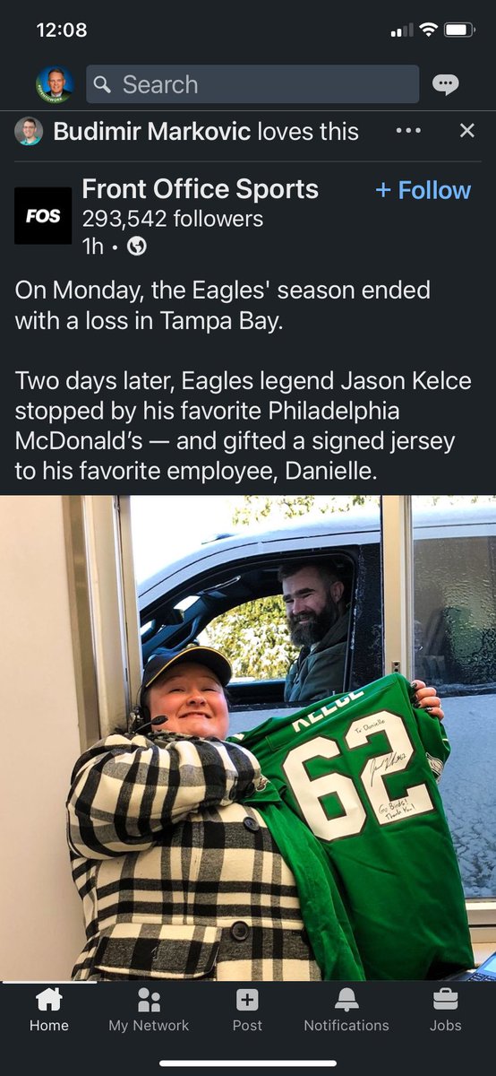 tgstiles's tweet photo. @PatMcAfeeShow this needs to be shared on the show, Jason is a Dawg! https://t.co/MwxEJnCsXi