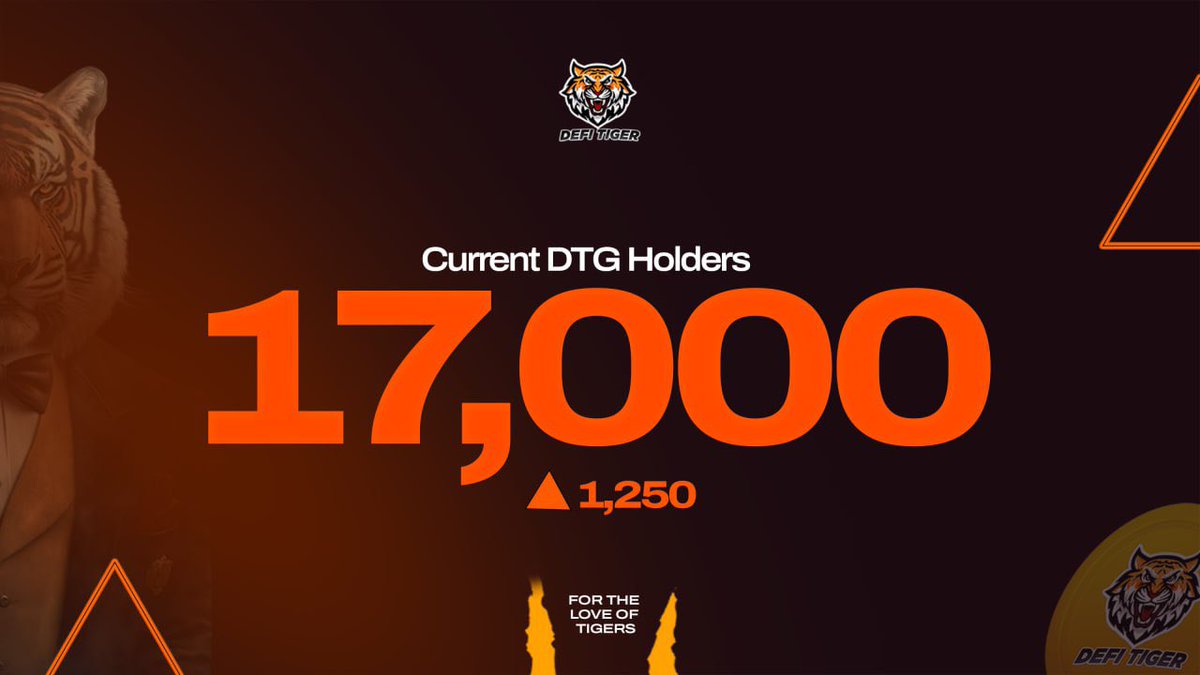 Holders Count: 17,000+ 🐅
