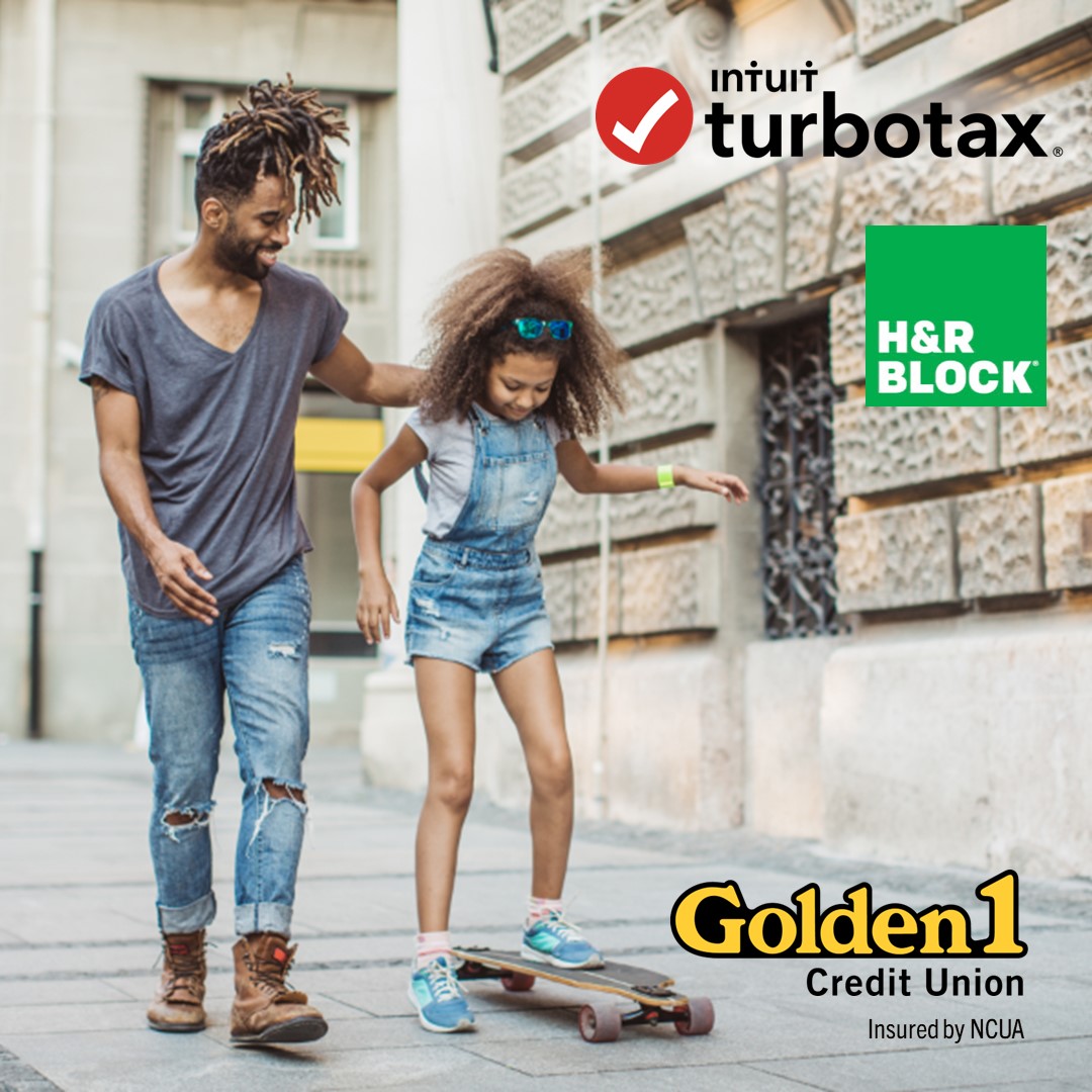 golden1cu's tweet photo. Make this yearโs tax preparation easy and affordable by taking advantage of the Love My Credit Union Rewards! #G1CU members can save up to $25 with H&R Block or 20% off with TurboTax! ๐ธ
Learn more: https://t.co/8uhRVj8xZl https://t.co/hSG8DWWTim
