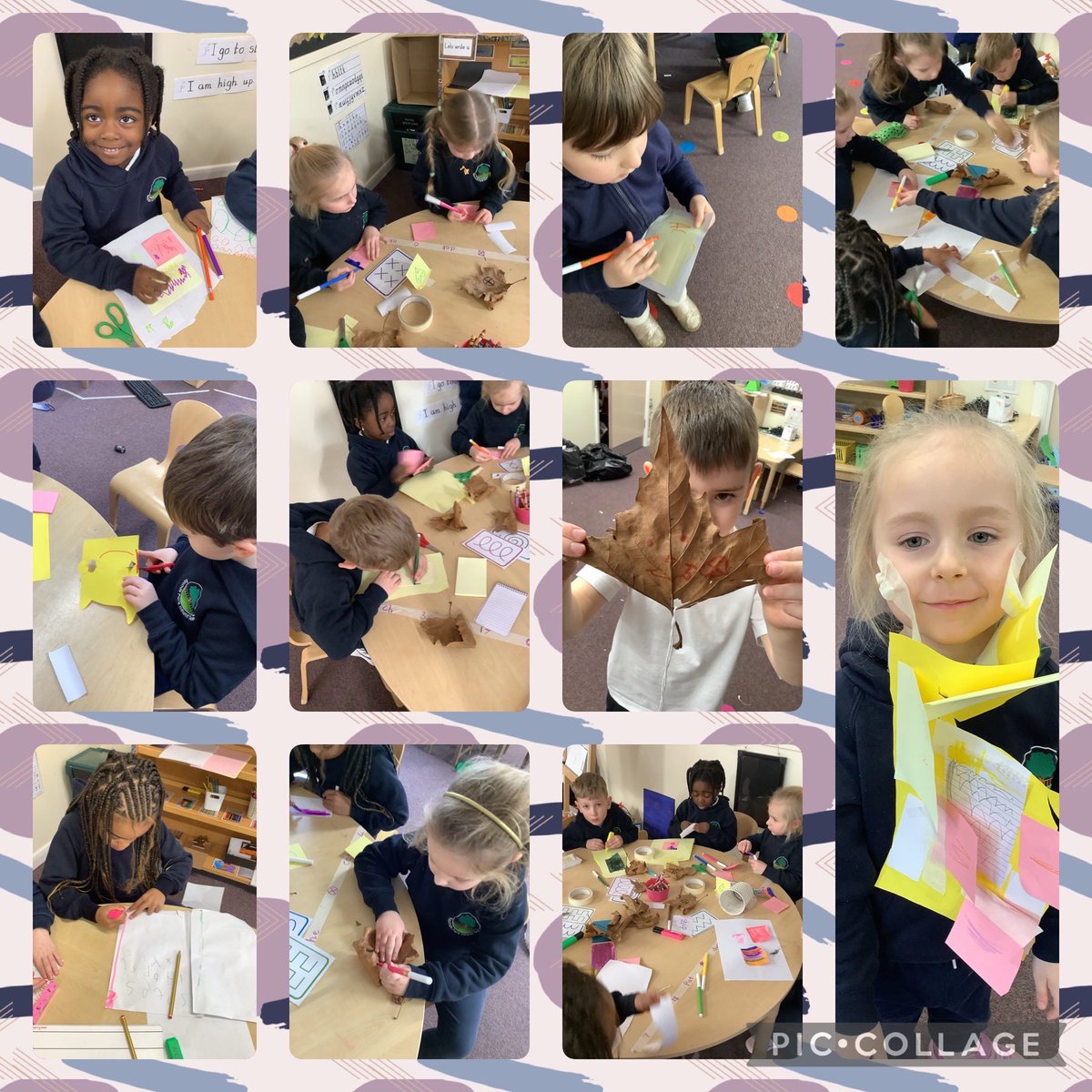 Puffins_RPI's tweet photo. We have really enjoyed exploring our new ‘Message Centre’, the children have loved creating secret symbols and finding them in our environment, especially on the humming tree 🌳 @canigoandplay #RPIS https://t.co/Uxzd3H0qX8