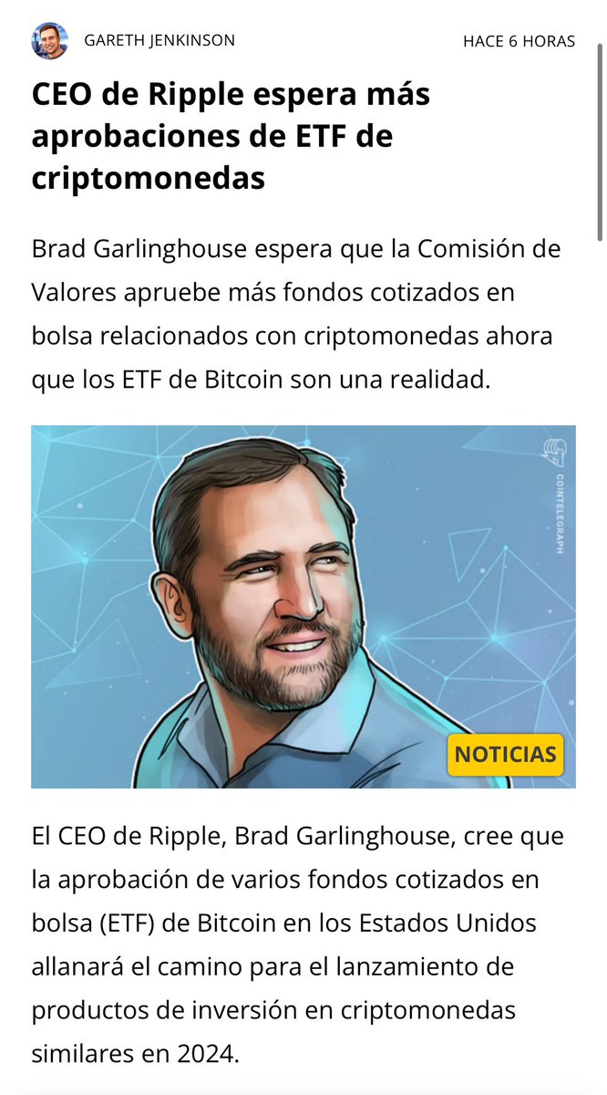 FormulaBullish's tweet image. Se aproximan más ETfs al mercado ? Que opinas ?

#etf #criptomonedas #tradingenespañol #tradingenespaña #xrp #xrpenespañol
