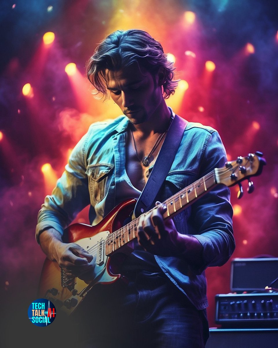 TechTalkSoclAi's tweet photo. AI-generated Image, A Guitarist in a live
@TechTalkSoclAi
https://t.co/6x4ldC3CwQ
#AI #aiart #midjourney #dalle3 #leonardoaiart #stablediffusionart #omar379 #digitalart #aiartist #aiartdaily #painting #trending #portrait #guiter #guiterist #concert #music #stagelight #live https://t.co/qXRyFENOOu