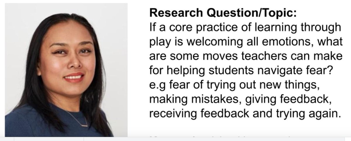 One of ISB’s core playful practices is to “embrace all emotions.” But how do we help students to navigate fear? ISB PoP guru and lifelong learner Idah is finding out. @isbillund @pedagogyofplay #halfwayPoP