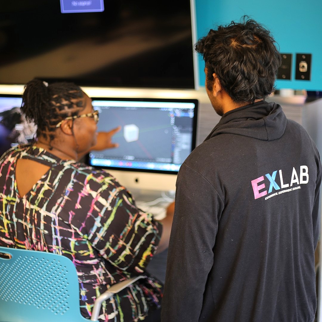 exlab_gsu's tweet photo. Welcome back Panthers! All EXLAB locations are open and ready for making. Check out https://t.co/3X1qPnBXuU or keep an eye out here to see what's going on! https://t.co/BnjjGztAvV