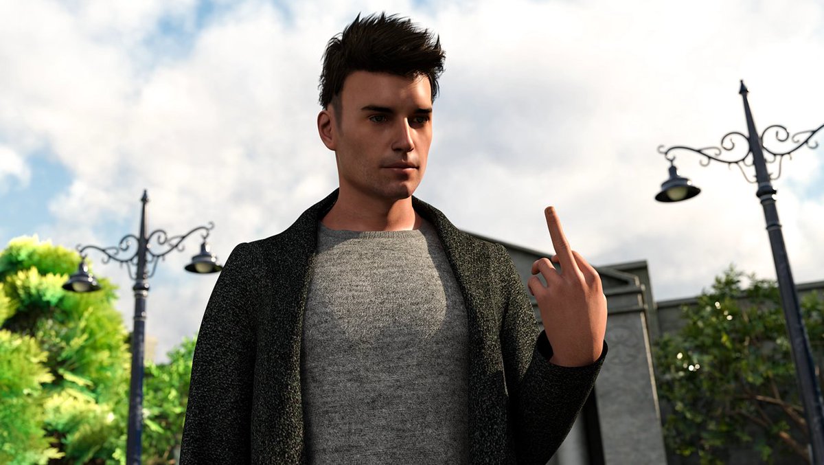 Me to everyone that thinks adult games are just porn, when in fact, adult games have some of the most human, fun, and expressive characters, immersive lore, and much, much more.

#visualnovel #3dart #indiedev #adultgame #gaming #indie #TE