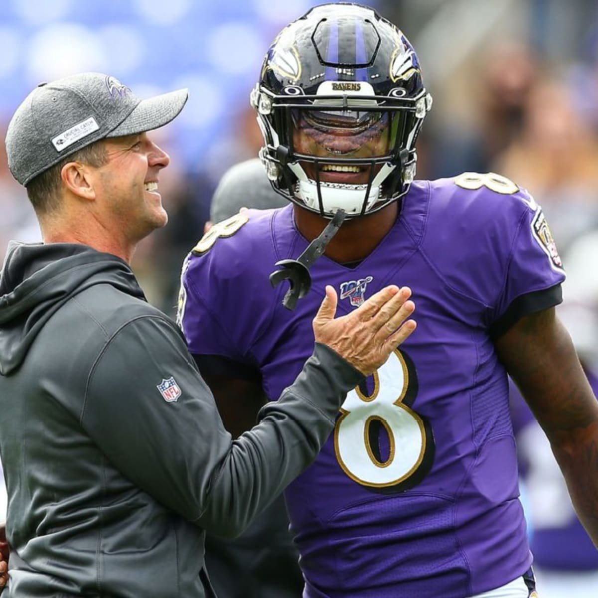 While on The Adam Schefter Podcast, John Harbaugh gave a PASSIONATE speech about Lamar Jackson and how he's changing the quarterback position. Adam reminded John that no teams seriously made a move for Lamar last summer, and John didn't mind that because ... 'Lamar has always