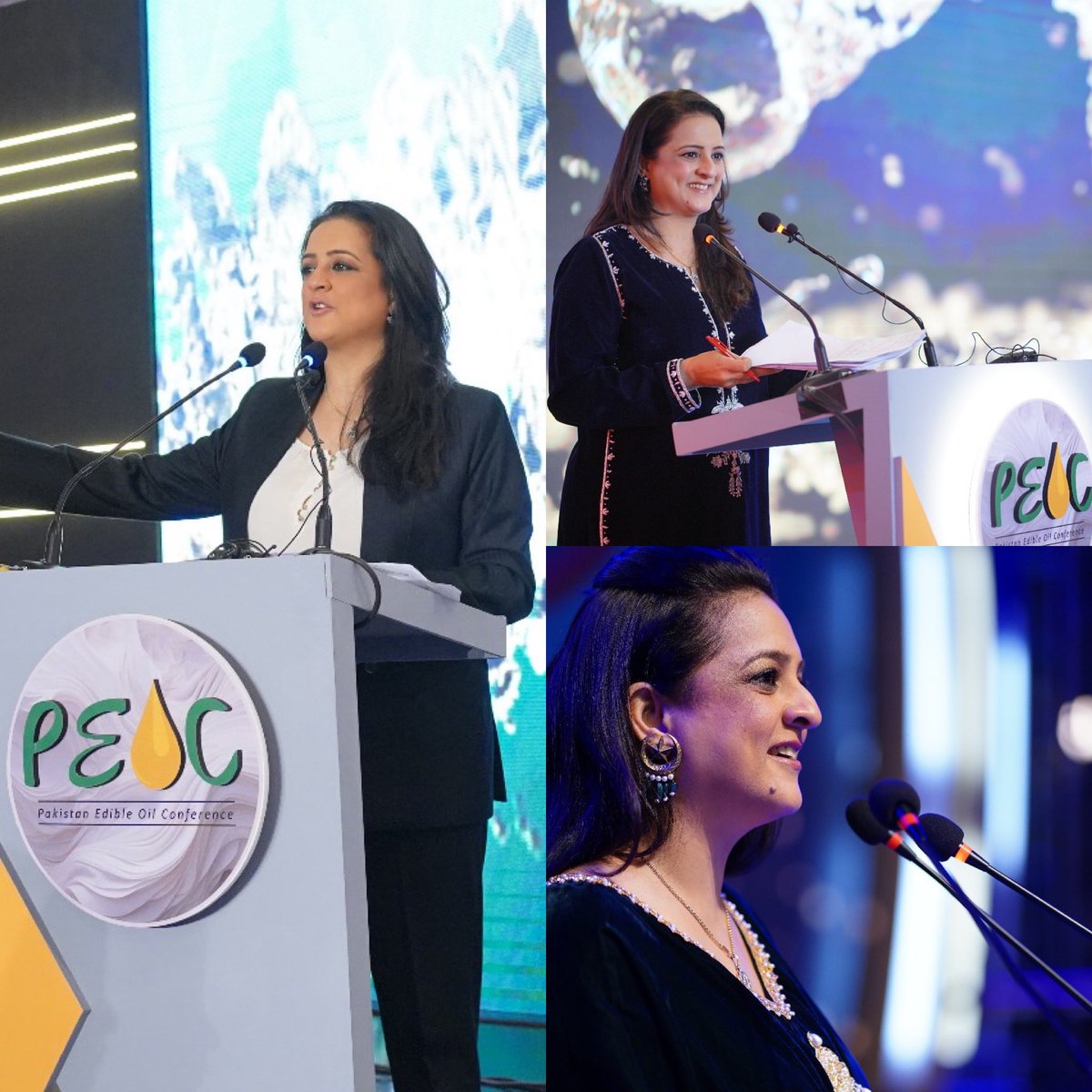 MuznaEbrahim's tweet photo. Some glimpses from the 6th pakistan edible oil conference! Delegates, exhibitors &amp; speakers from across the globe coming together one one big platform. Ending in a musical night with the indomitable @AliZafarsays! https://t.co/8oQaoZiQO7