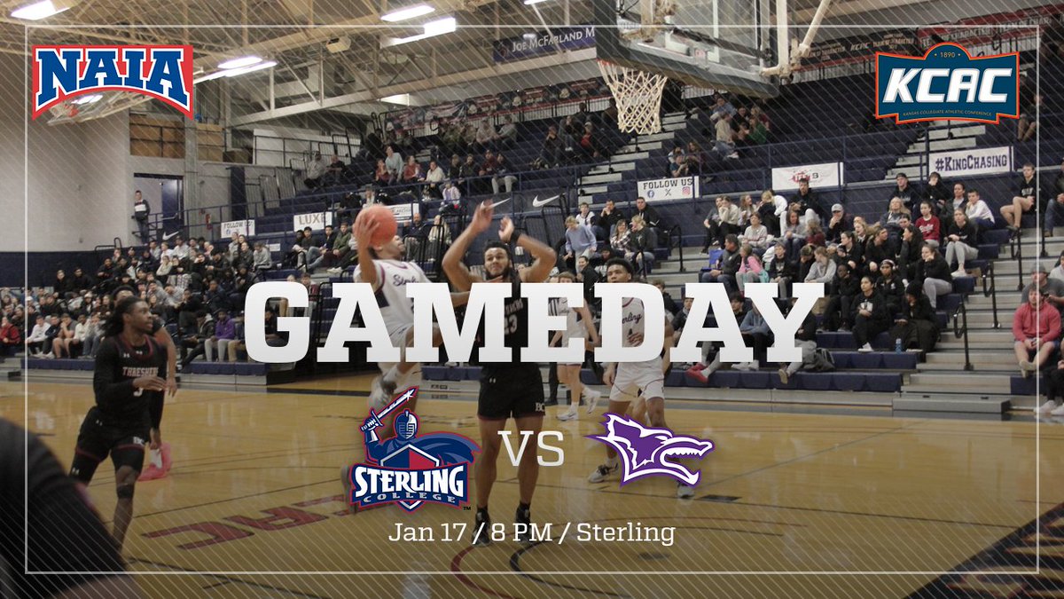 We host Kansas Wesleyan at 8 pm. Come out and support! #SwordsUp