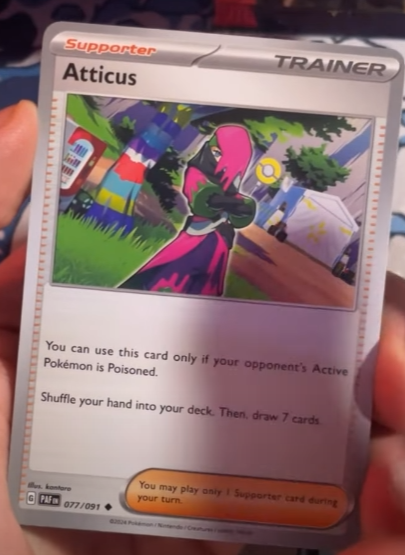 New cards confirmed in Paldean Fates from pack openings: - Atticus -  Frigibax - Camerupt - Grapploct - Gholdengo - Nemona's Backpack - Paldean  Student - Kilowattrel - Donphan - Charmeleon -