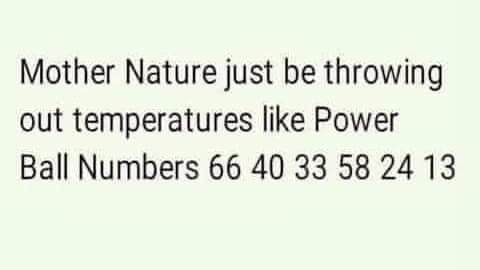 mathnerd2005's tweet image. This weather has my sinuses and migraines (and arthur) wreaking havoc. While I don't want it too hot, a little warm weather will be welcomed.