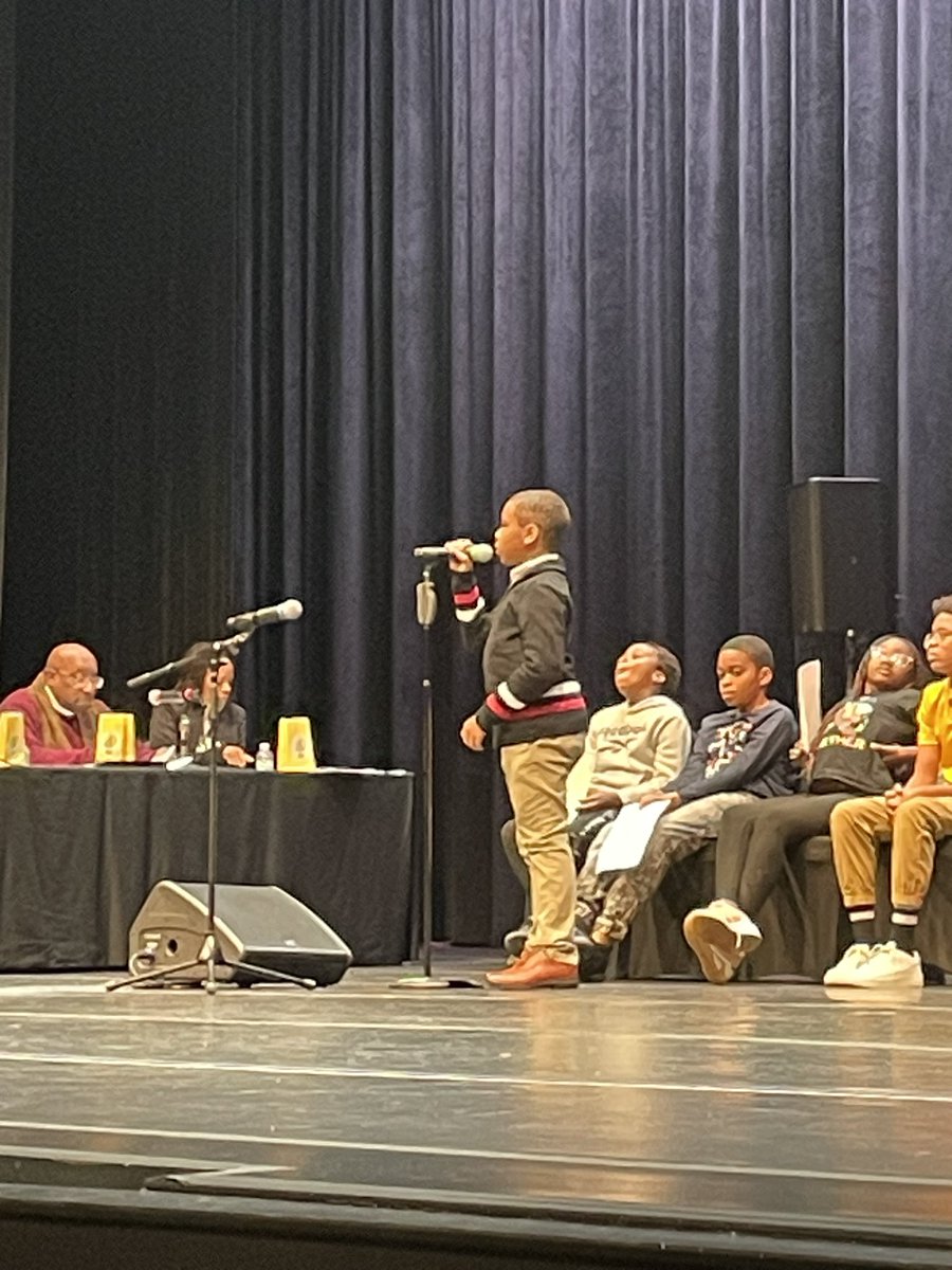 Congrats to our wildcat for making it to the 3rd round of the District spelling bee!  We are super proud of you and proud that our runner up came to support!  <a href="/LGE__HCS/">Locust Grove Elementary School</a> wildcats are the best!