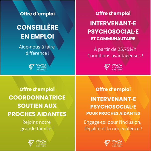 [ 𝗢𝗙𝗙𝗥𝗘𝗦 𝗗'𝗘𝗠𝗣𝗟𝗢𝗜 ]
Tu as envie de contribuer à bâtir un avenir meilleur pour les femmes et les filles? 👉 Rejoins notre équipe et aide-nous à faire une différence!
ydesfemmesmtl.org/contribuer/off… Merci de partager! 🙌