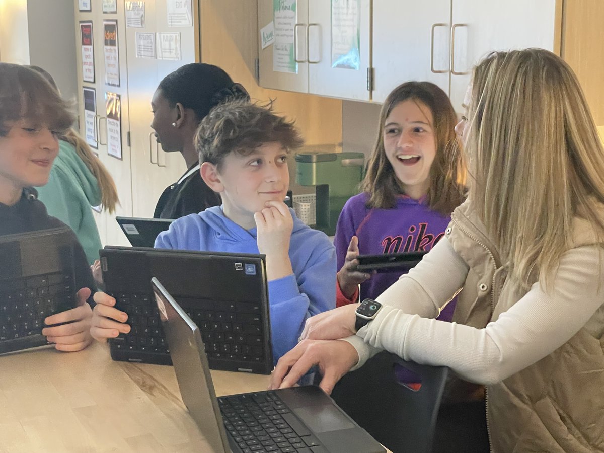 joncourtneylsr7's tweet image. ✨Started today with Mrs. W's ELA students using @CanvaEdu to create images with AI. From there, students guessed at others' prompts, then shared their images in a @Schoology discussion. Tomorrow, they'll use these images for creative writing! @WhitneyMorehead #4Cs #r7c2l #The4Cs