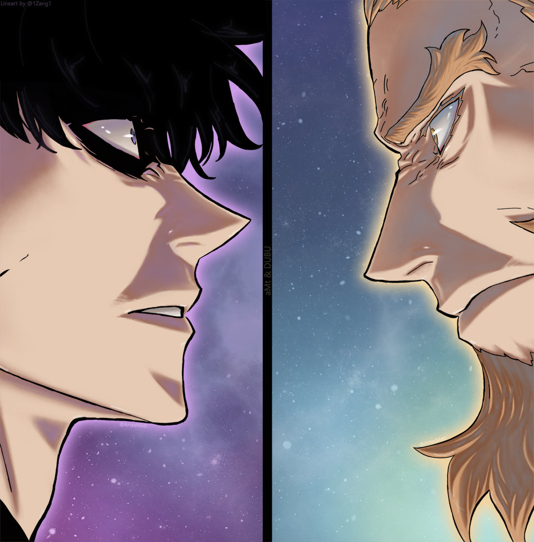 ArtesMatt's tweet photo. SUNG JINWOO, THOMAS ANDRE, SOLO LEVELING
Original by DUBU
Lineart by @1Zang1
Colors by Me
#SoloLeveling #俺レベ #나혼렙 #俺だけレベルアップな件 #SungJinwoo #성진우 #ThomasAndre #mangacoloring #mangaart #colored #coloring #fanart https://t.co/092cp83Rio