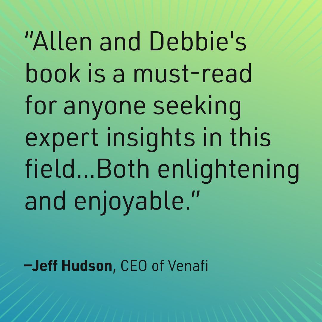 We were honored Jeff Hudson, CEO of Venafi, offered to be an early reader of The Brand Benefits Playbook, so imagine how we felt when we heard what he said: 'Their exceptional qualifications as thought leaders and successful projects resulting in billions in shareholder value.'