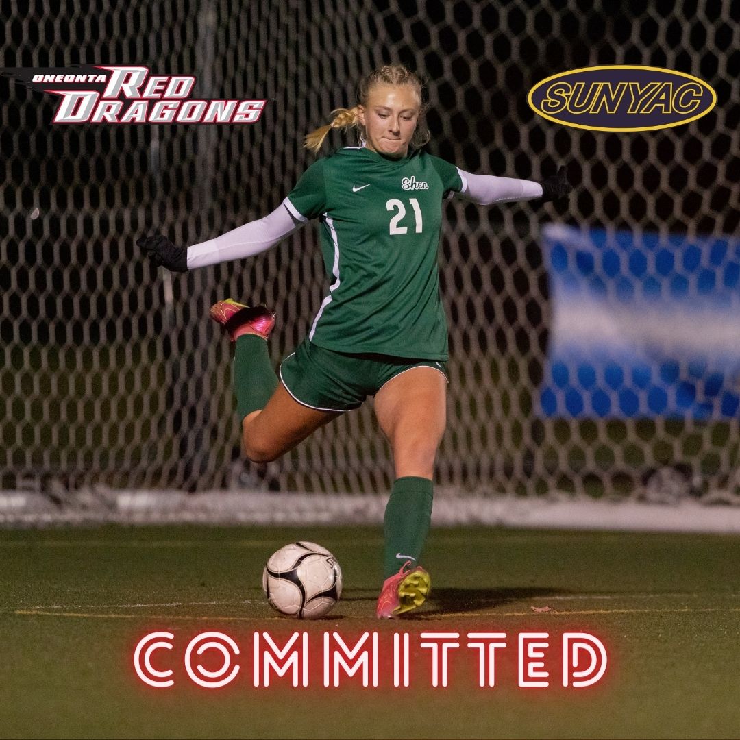 Grace Hogan 2028 (@gracehogan_sac) on Twitter photo I am very excited to announce my verbal commitment to continue my academic and soccer career at SUNY Oneonta. I would like to thank my family, coaches, and friends for their support through this process. Go Red Dragons ❤️🤍⚽️
<a href="/ShenGirlsSoccer/">Shen Girls Soccer</a>
<a href="/ShenAthletics/">ShenAthletics</a> I am very excited to announce my verbal commitment to continue my academic and soccer career at SUNY Oneonta. I would like to thank my family, coaches, and friends for their support through this process. Go Red Dragons ❤️🤍⚽️
<a href="/ShenGirlsSoccer/">Shen Girls Soccer</a>
<a href="/ShenAthletics/">ShenAthletics</a>