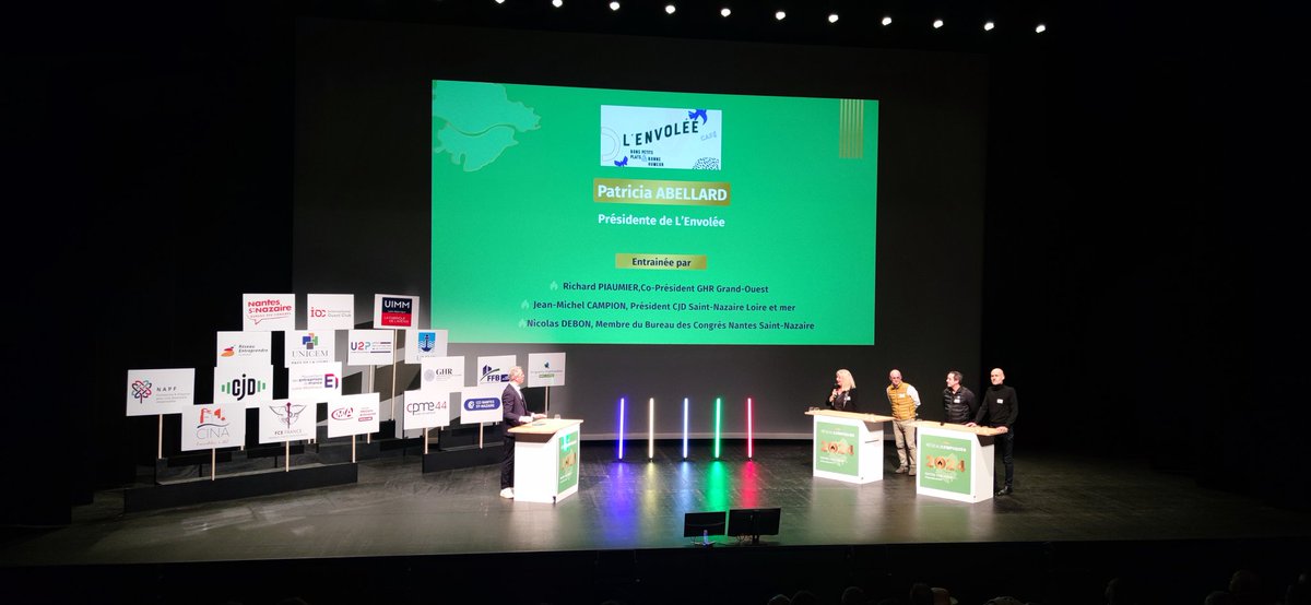 Belle soirée aux #voeuxeco2024 de la <a href="/ccipdl/">CCIPaysdelaLoire</a> avec le #caaclubaffaires et le #cjd