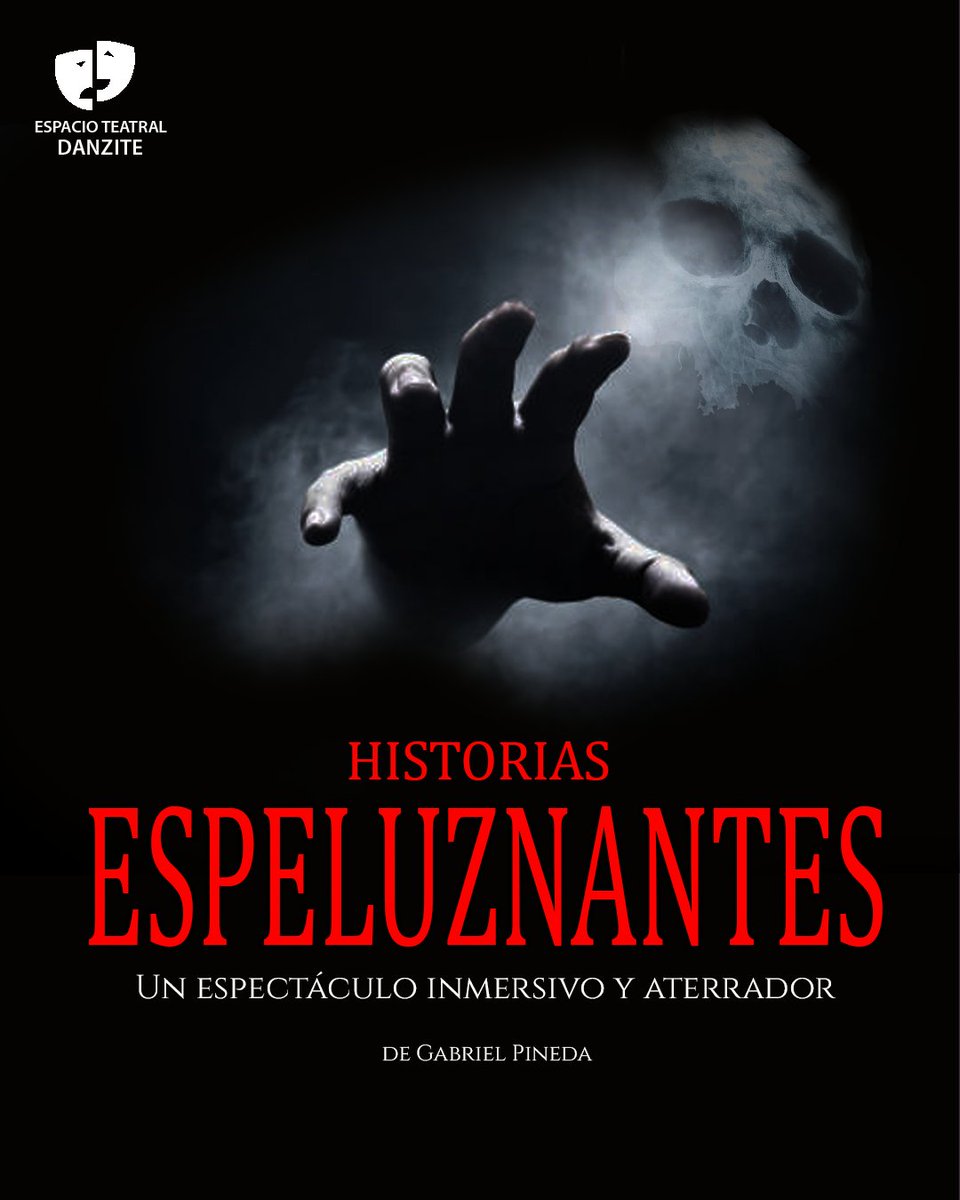 DanziteOficial's tweet photo. ¿Te gusta el género de terror? Ven a conocer esta escalofriante propuesta. Vier 8:30, sáb 8:45 y Dom 7:30
Te esperamos... si es que te atreves a venir.
@CulturaEnMexico @MexicoesCultura @teatroculturamx @CarteleraCDMX #Teatro #Danzite https://t.co/9URqQ6w5pP