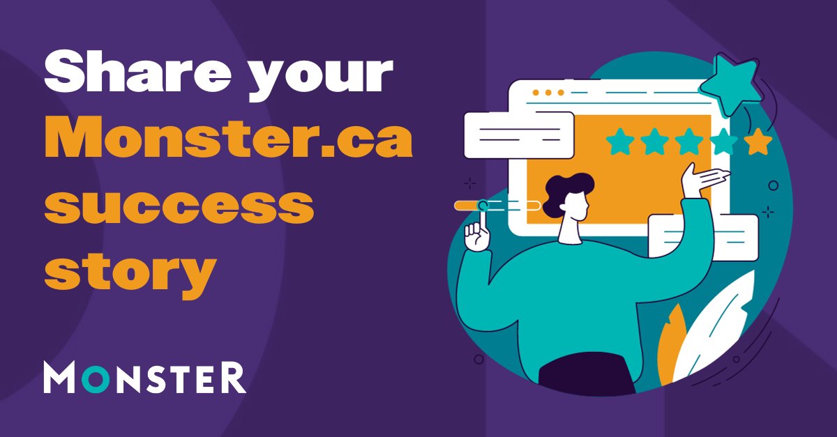 Did you use monster.ca in your job search? Tell us about your experience! 
bit.ly/3SbsGYb