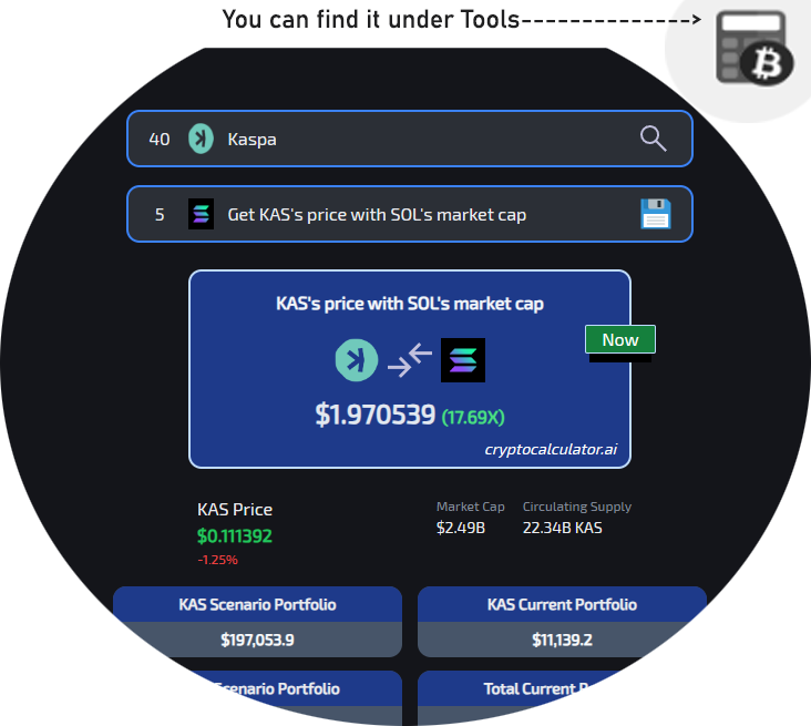 Coingate_one's tweet photo. New Crypto Calculator has been added under Tools.
Perfect for comparing market cap between different cryptos and much more. Have a look.
https://t.co/Q1utl2REse
https://t.co/Ne2Kg1o5VS
#cryptocalculator #cryptosenario https://t.co/4wox65kmjP