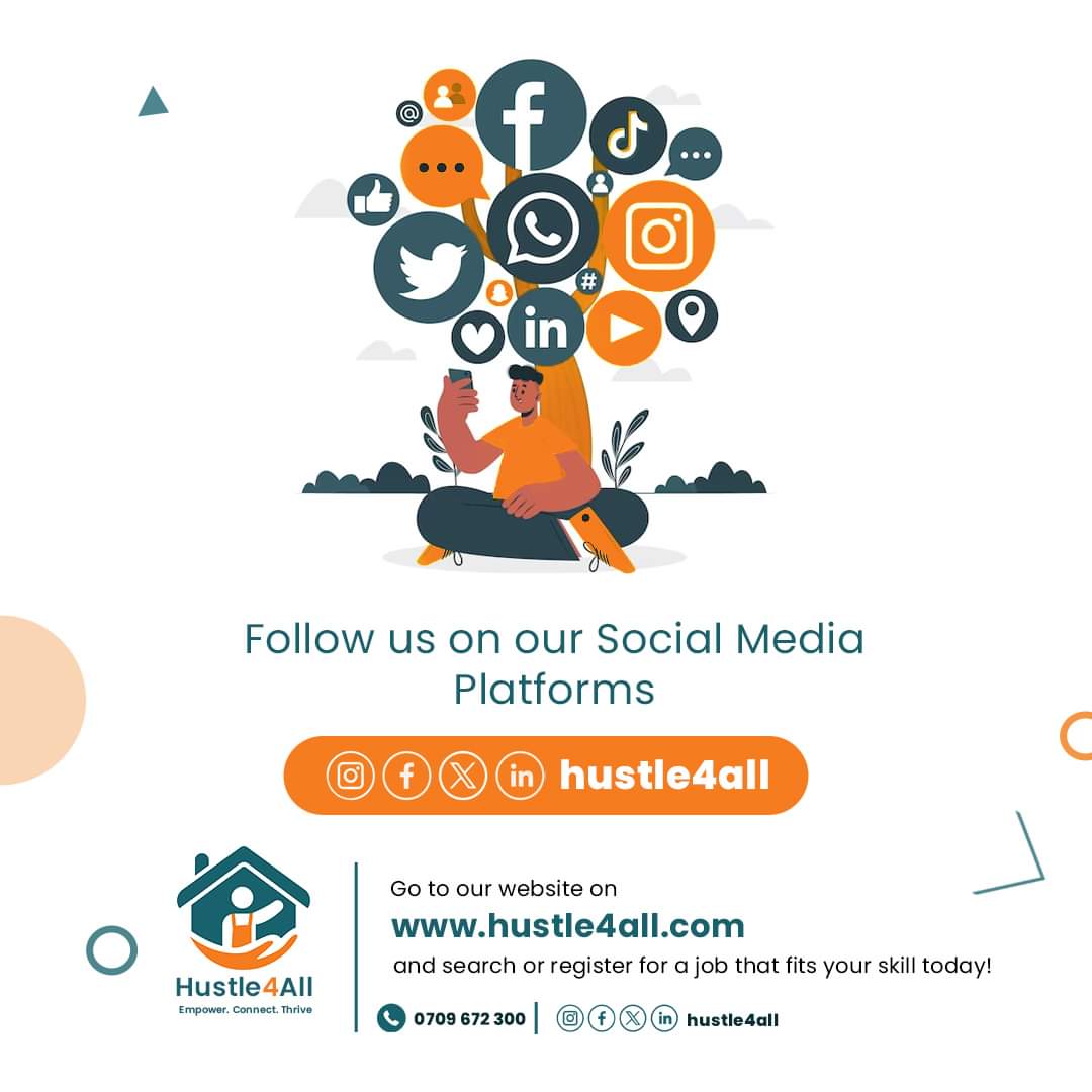 Hustle4All's tweet photo. Have you followed us?
Let me tell you my friend @Hustle4All is one of a kind platform.
Tell a friend to tell a friend kuna wera, tunamsaka..
#Hustle4all #hustle #drivers #DomesticManagers #handymen #Security #Securityperson #JobseekersWednesday #jobseekers #Jobs https://t.co/g7UTAhJ9FR