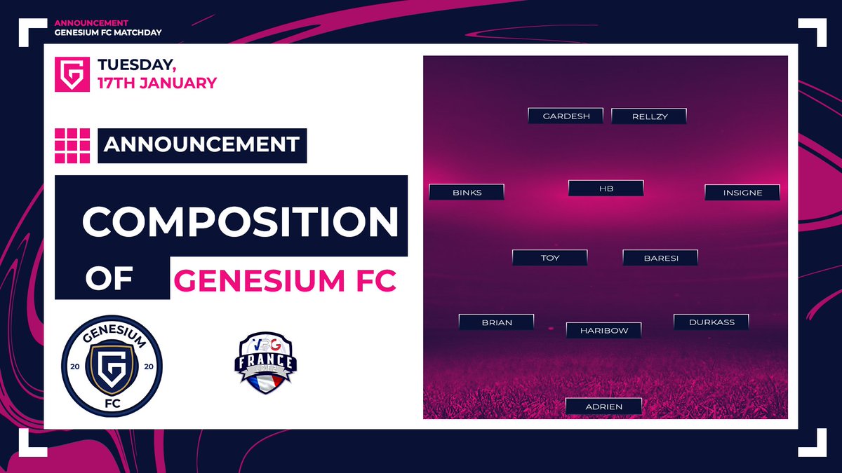 Genesium FC ⚽️ tweet media