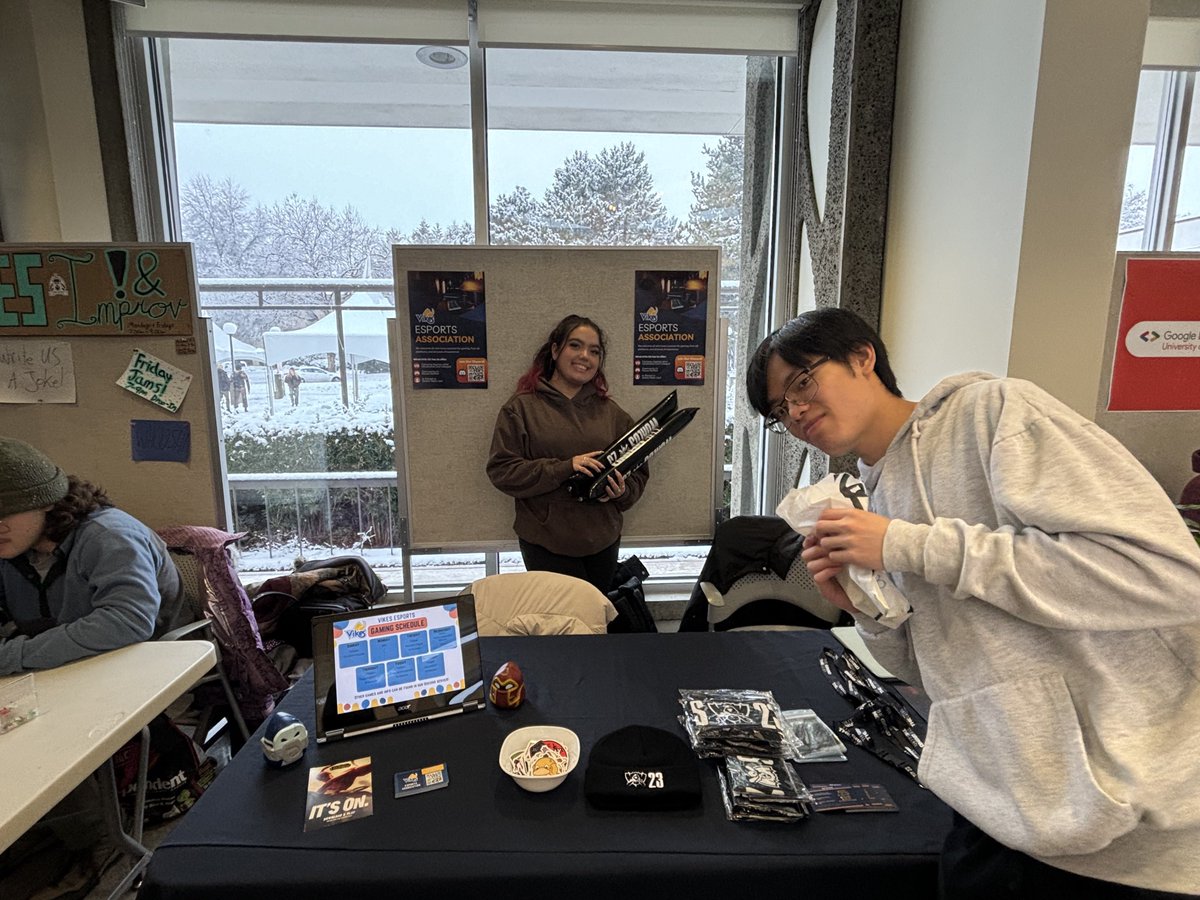 uvicea's tweet photo. CLUB DAY IS STILL ON!! 🎉

Our table use set up in the Upper Lounge of the Student Union Building! 

Come stop by if you’ve made it to campus 🫶 https://t.co/JC9jd4C1gU