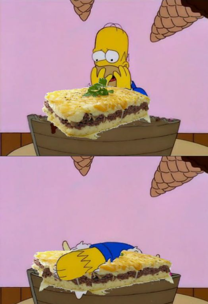 Mmmm pastel de papas