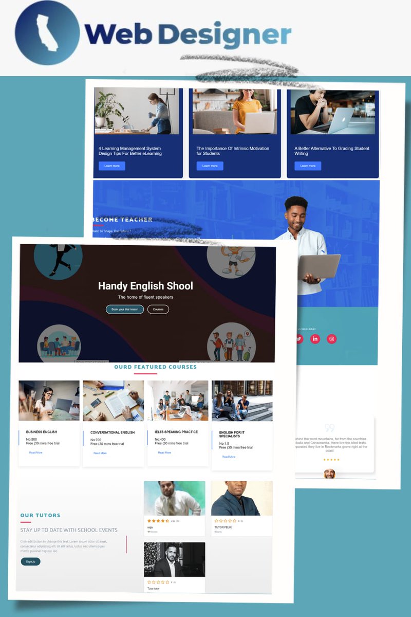 cawebdesigner's tweet photo. 🌟 Exciting News! 🌟 Our latest project showcases cutting-edge web design at its finest. Elevate your online presence with our expertise in Custom Web Design, Responsive Development, SEO Optimization, and Graphic Design. Check out our work at  https://t.co/qlibf6bZ86 https://t.co/wjqOAvwl6p