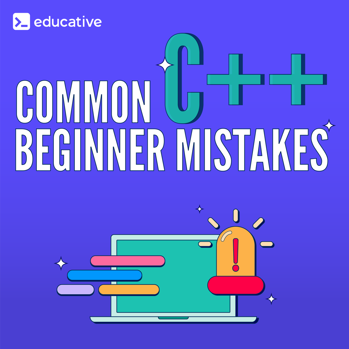 EducativeInc's tweet image. How many of these mistakes have you encountered in your coding journey?
#cpp #learntocode #codingerrors