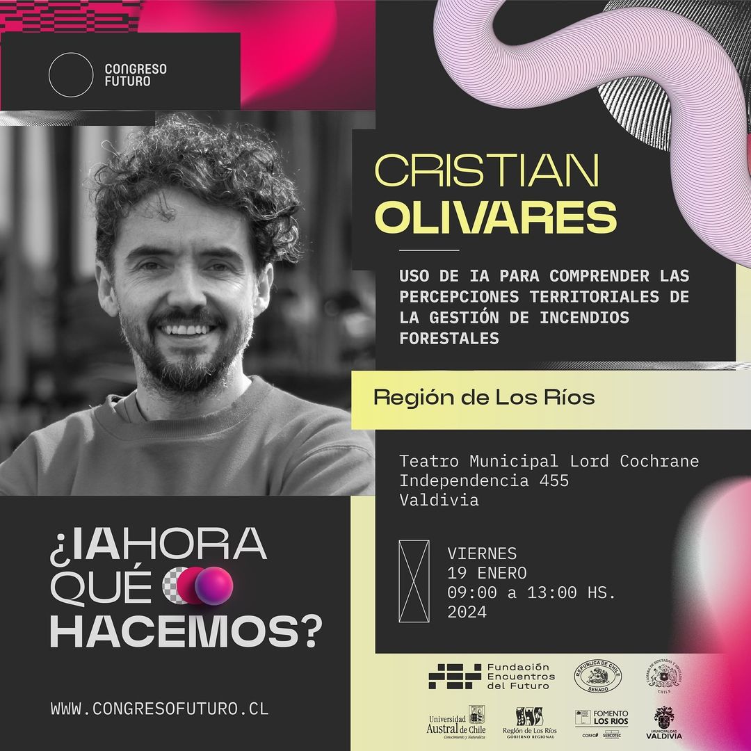 👉 ¡Atención, este viernes llega el Congreso Futuro de Los Ríos 2024!
Revisa los paneles preparados para toda la comunidad, donde participarán dos destacados académicos de La <a href="/FCIUACh/">Ingeniería UACh Valdivia</a> 
🔗Inscribete aquí bit.ly/3O80va3
¡No faltes!
#cf2024 #CongresoFuturo2024 #valdiviacl