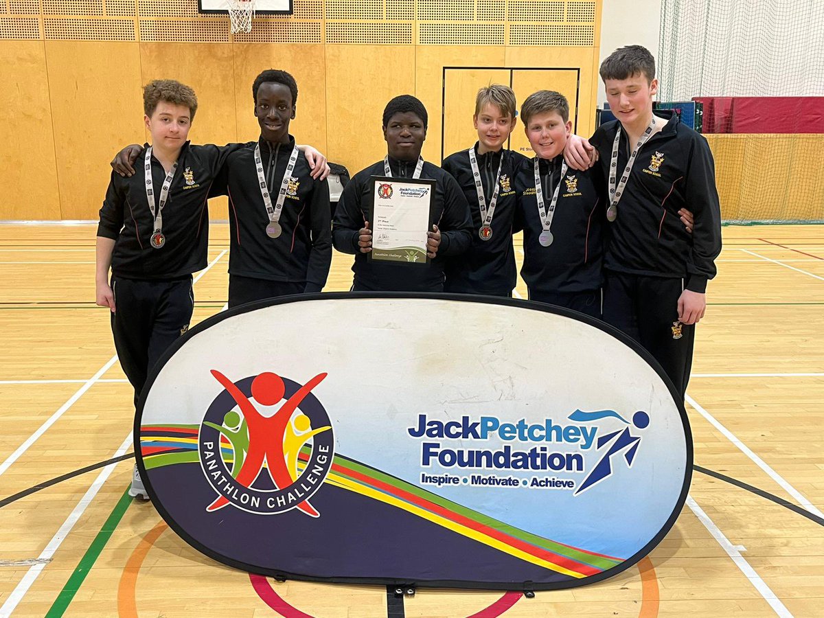 CampionSchoolAD's tweet photo. Thanks to hosts Drapers' Academy our boys had a great time at the Panathlon. Silver medalists 👏👏 https://t.co/I9TzrrGN8E