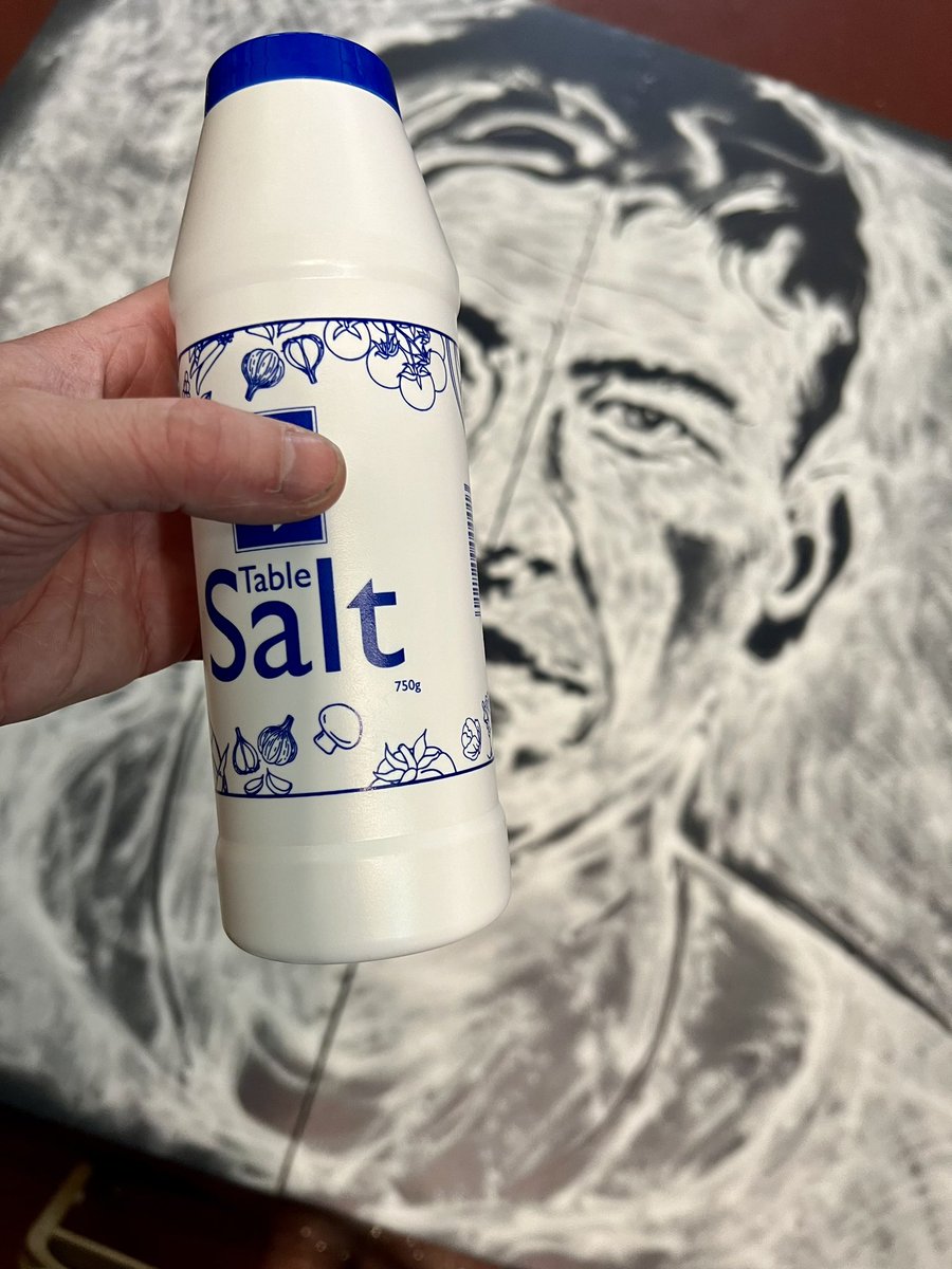 NathanWyburnArt's tweet photo. SALT PORTRAIT OF SALTBURNโS BARRY KEOGHAN ๐ง
@Saltburnfilm @BarryKeoghan
#Saltburn #saltburnfilm #barrykeoghan #art #barrykeoghansaltburn #saltart #foodart #foodartist #nathanwyburn #fyp #murderonthedancefloor @emeraldfennell (video โฌ๏ธ) https://t.co/J4b5OQH4CS